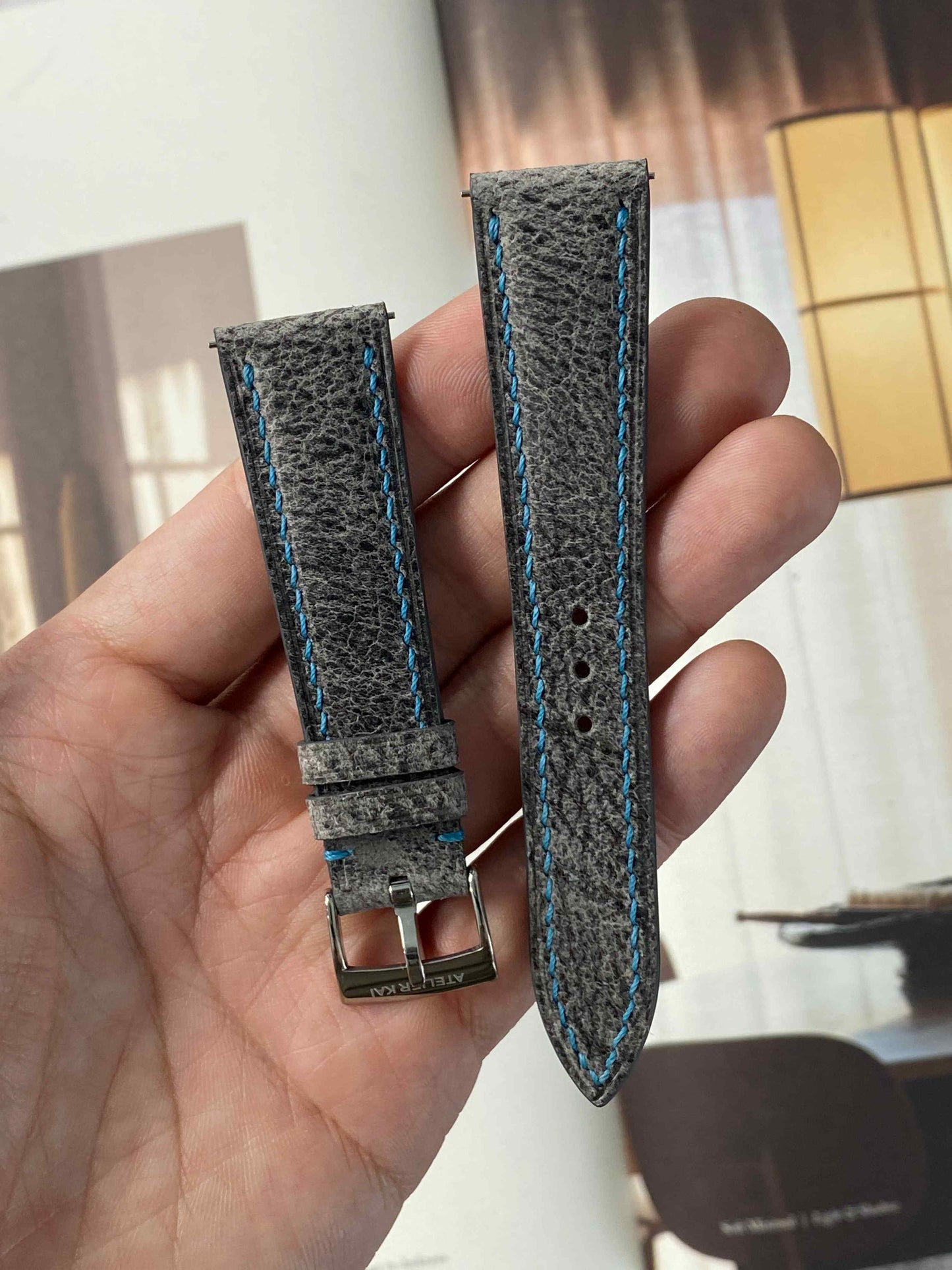 Custom Kudu Leather Watch Straps