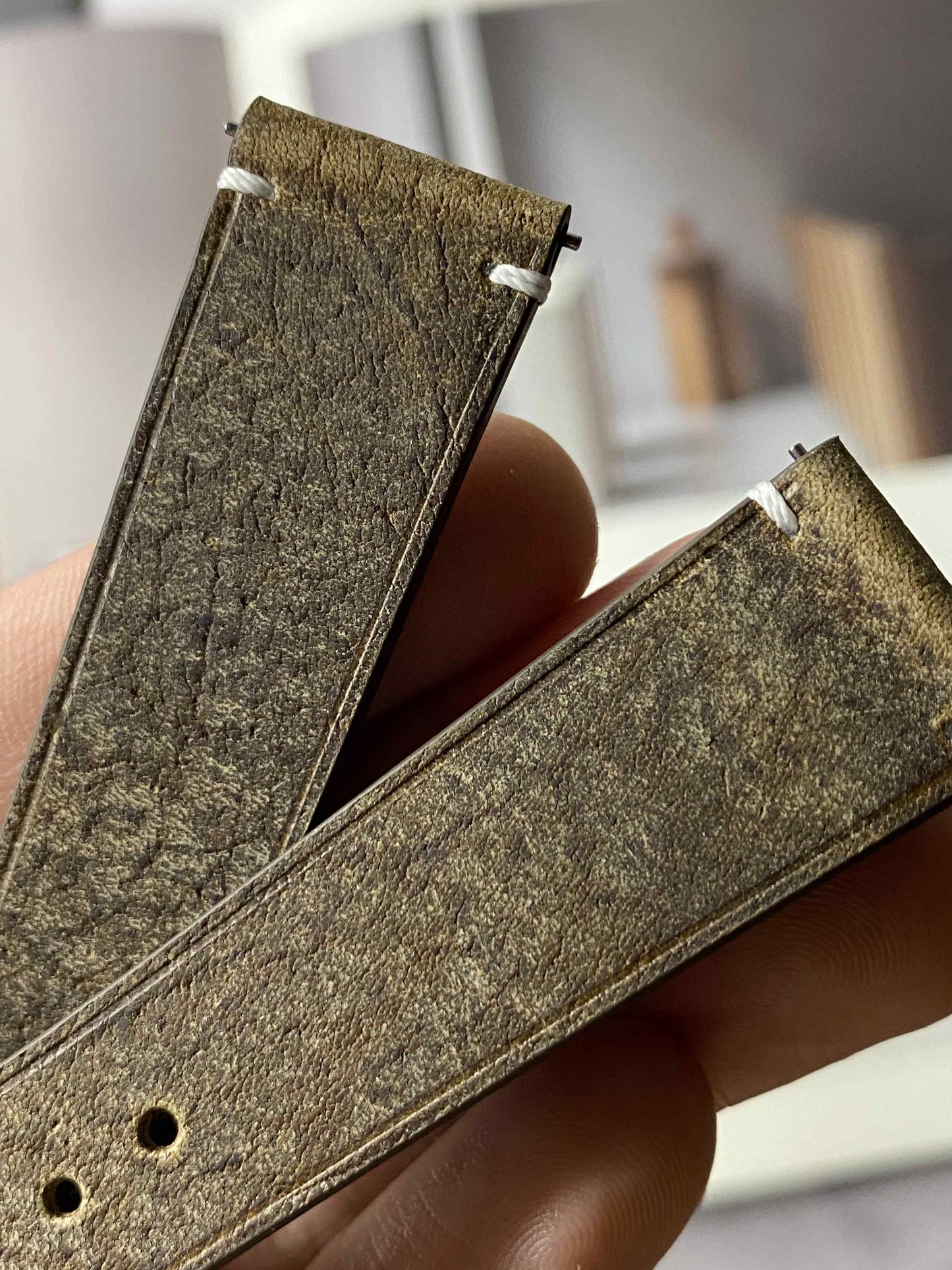 Custom Kudu Leather Watch Straps