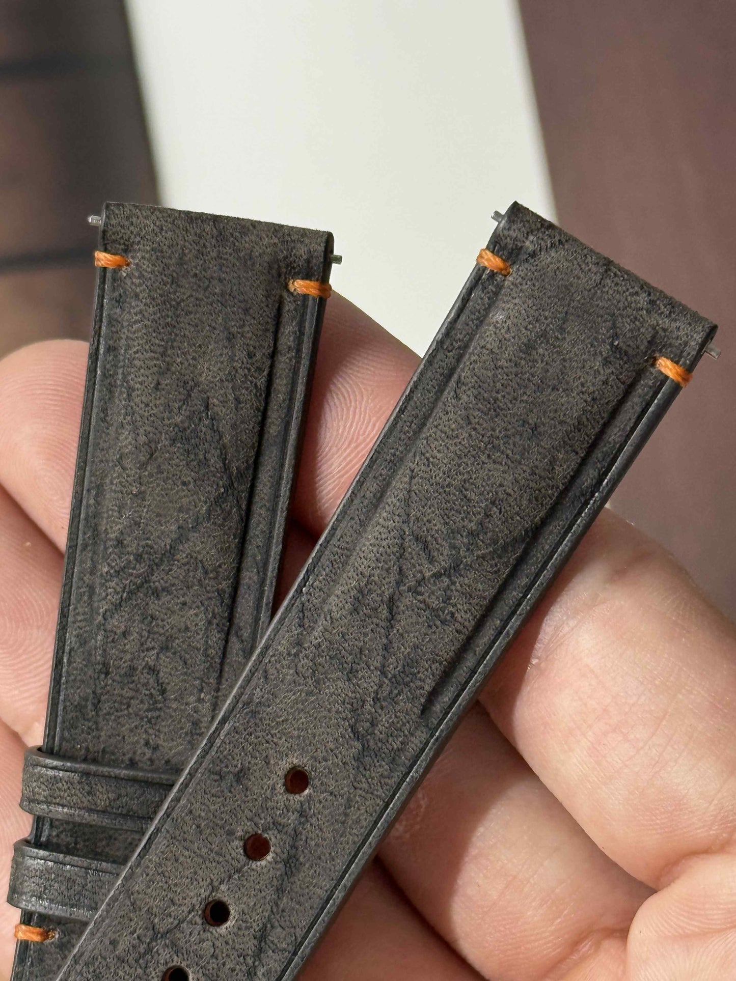 Custom Kudu Leather Watch Straps