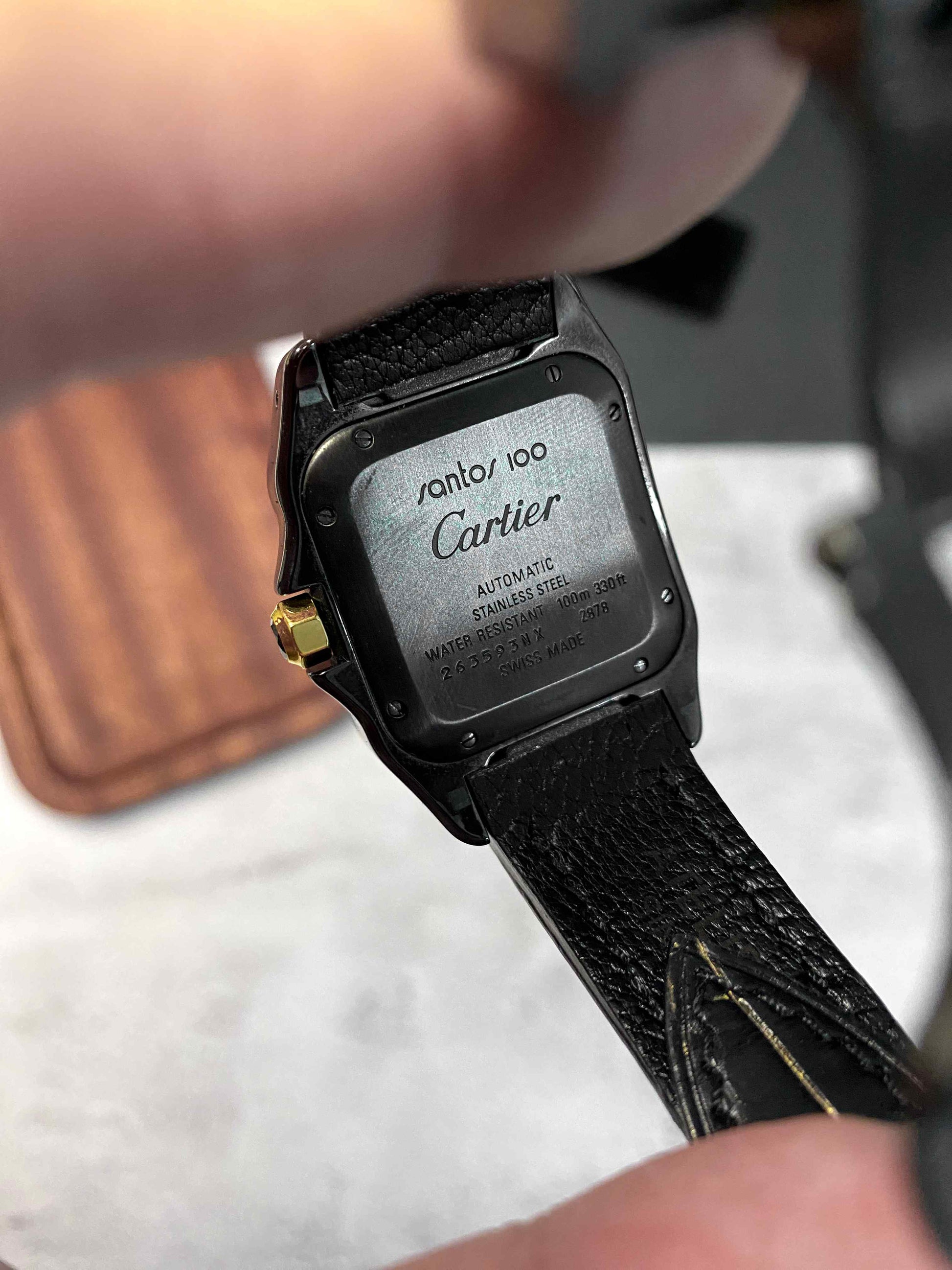 Custom Cartier Santos 100 Watch Straps – Atelier KAI