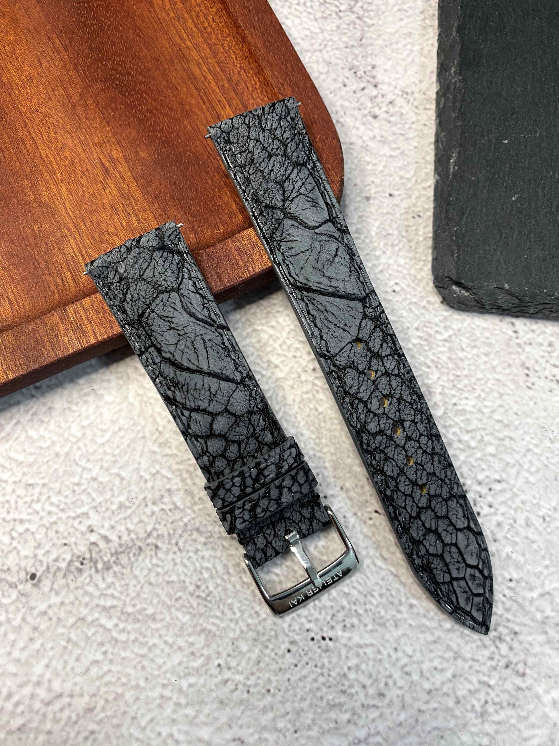 Custom Ostrich Leg Watch Straps - Main Image