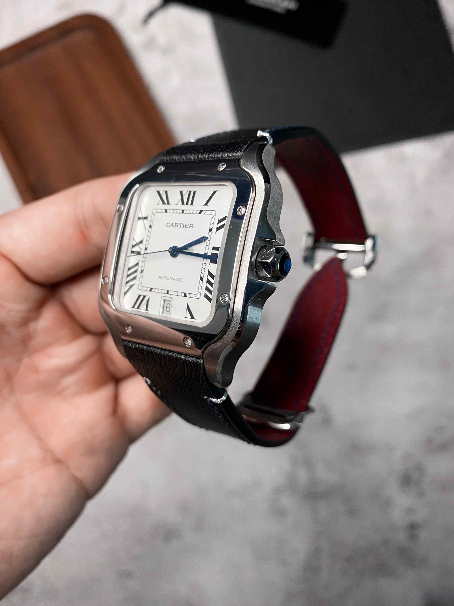 Custom Santos de Cartier Watch Straps