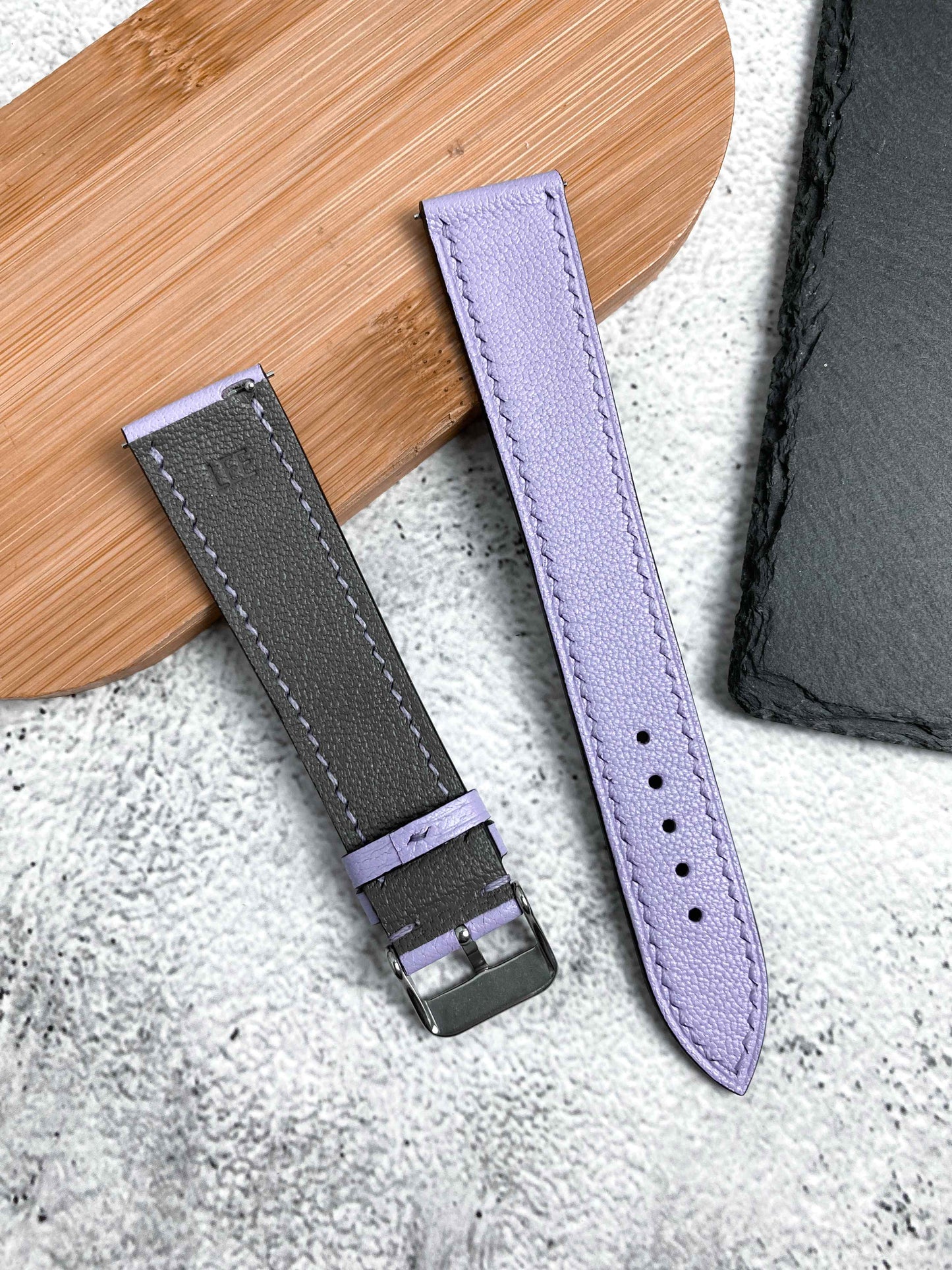 Custom Chèvre Leather Watch Straps