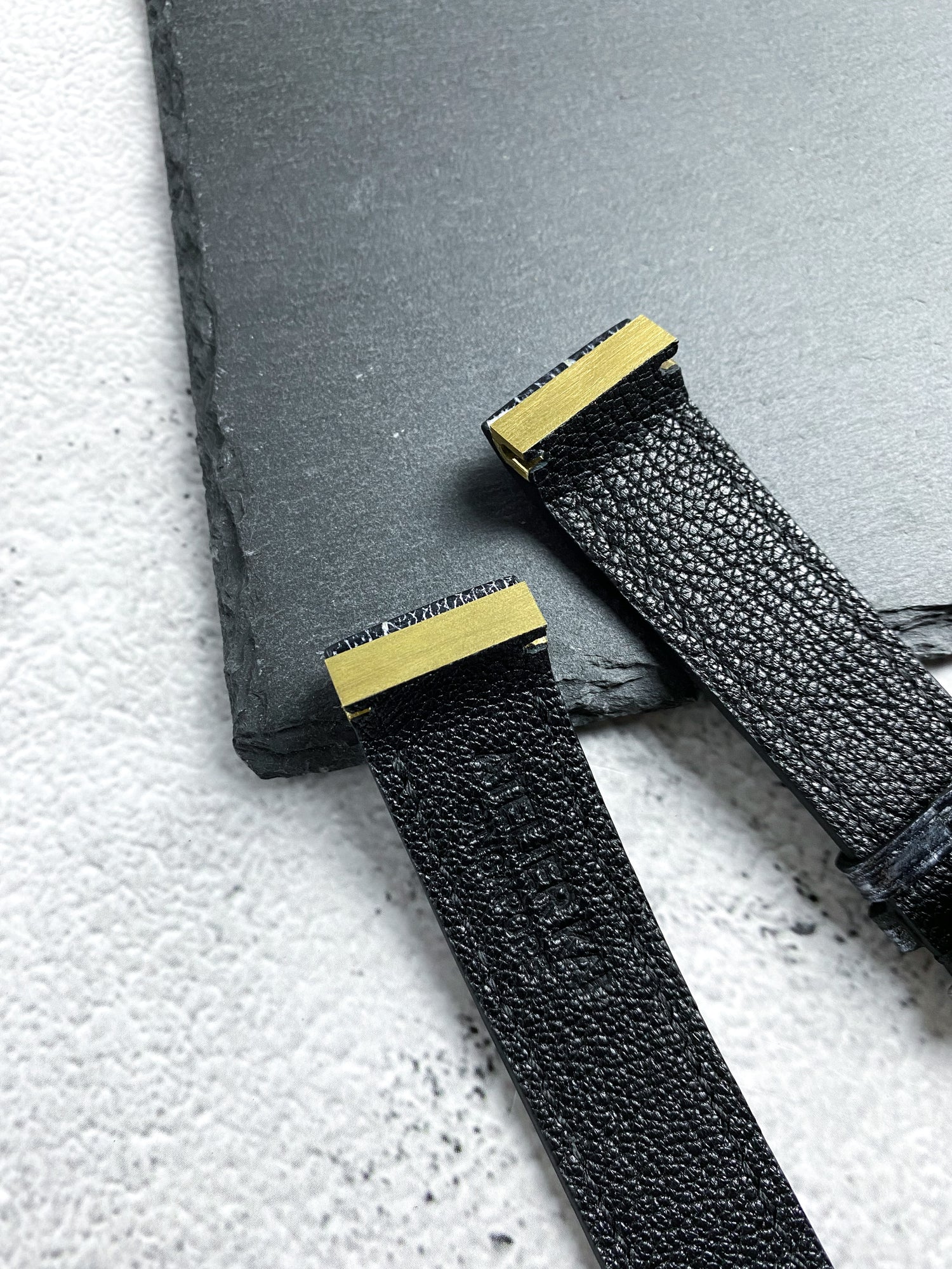 Handmade Black Alligator Leather Watch Strap for Jaeger LeCoultre JLC Reverso Squadra