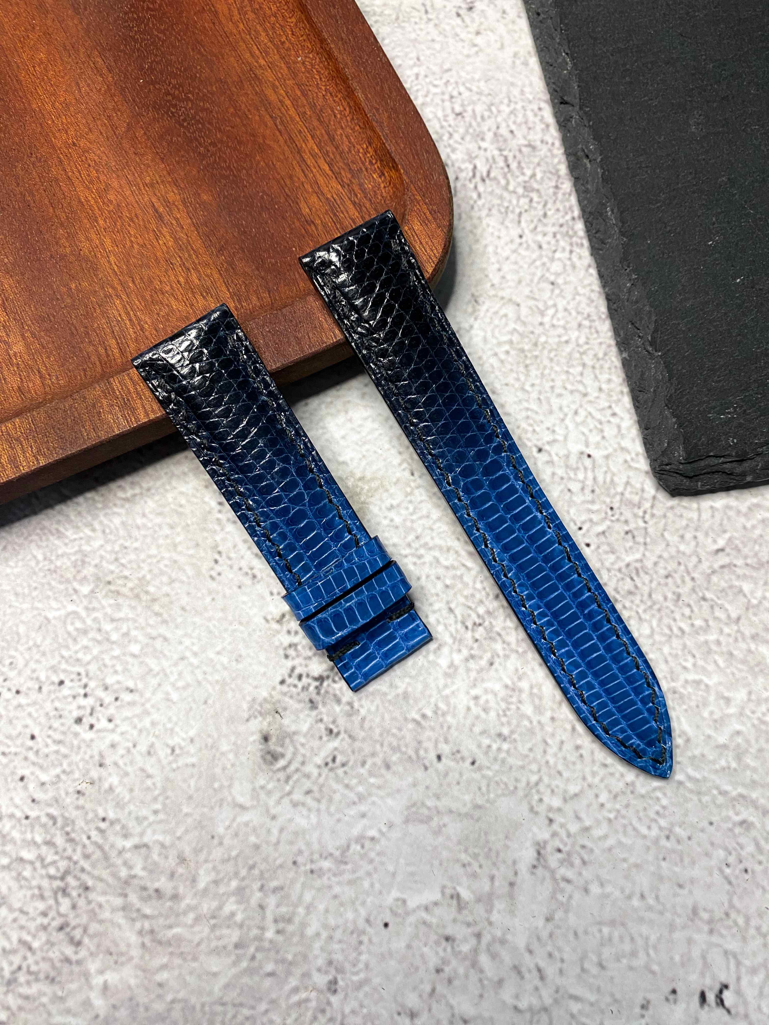 Blue lizard watch discount strap