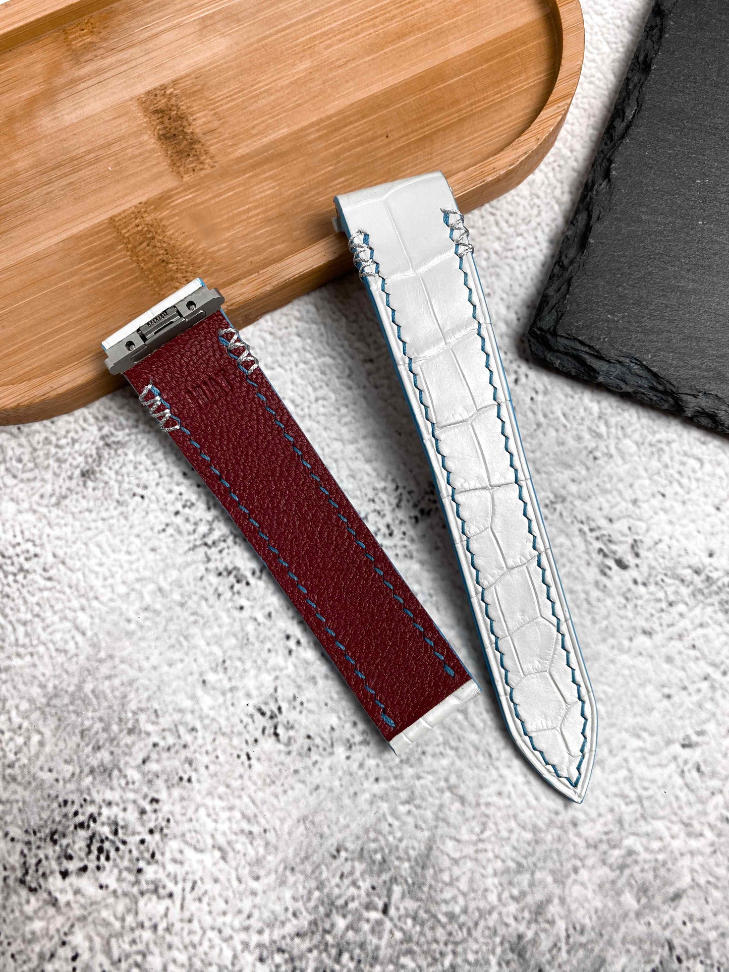 Custom Standard Alligator Leather Watch Straps