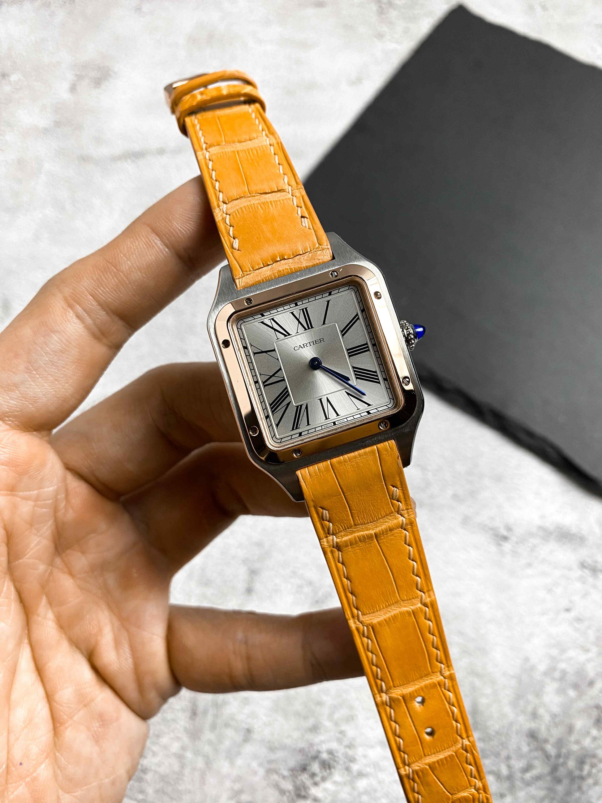 Custom Cartier Santos Dumont Watch Straps – Atelier KAI