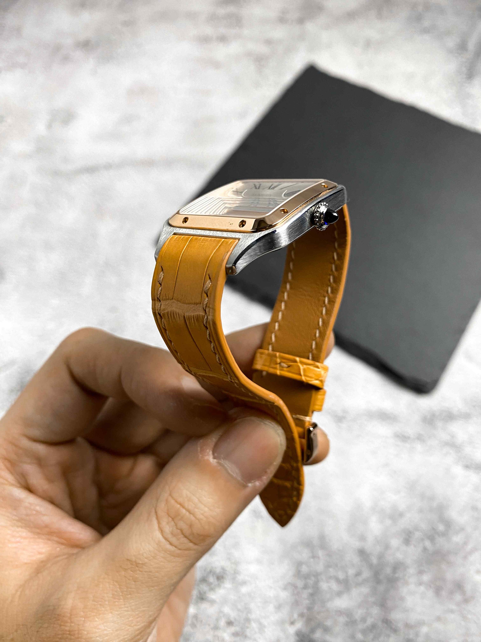 Custom Cartier Santos Dumont Watch Straps – Atelier KAI