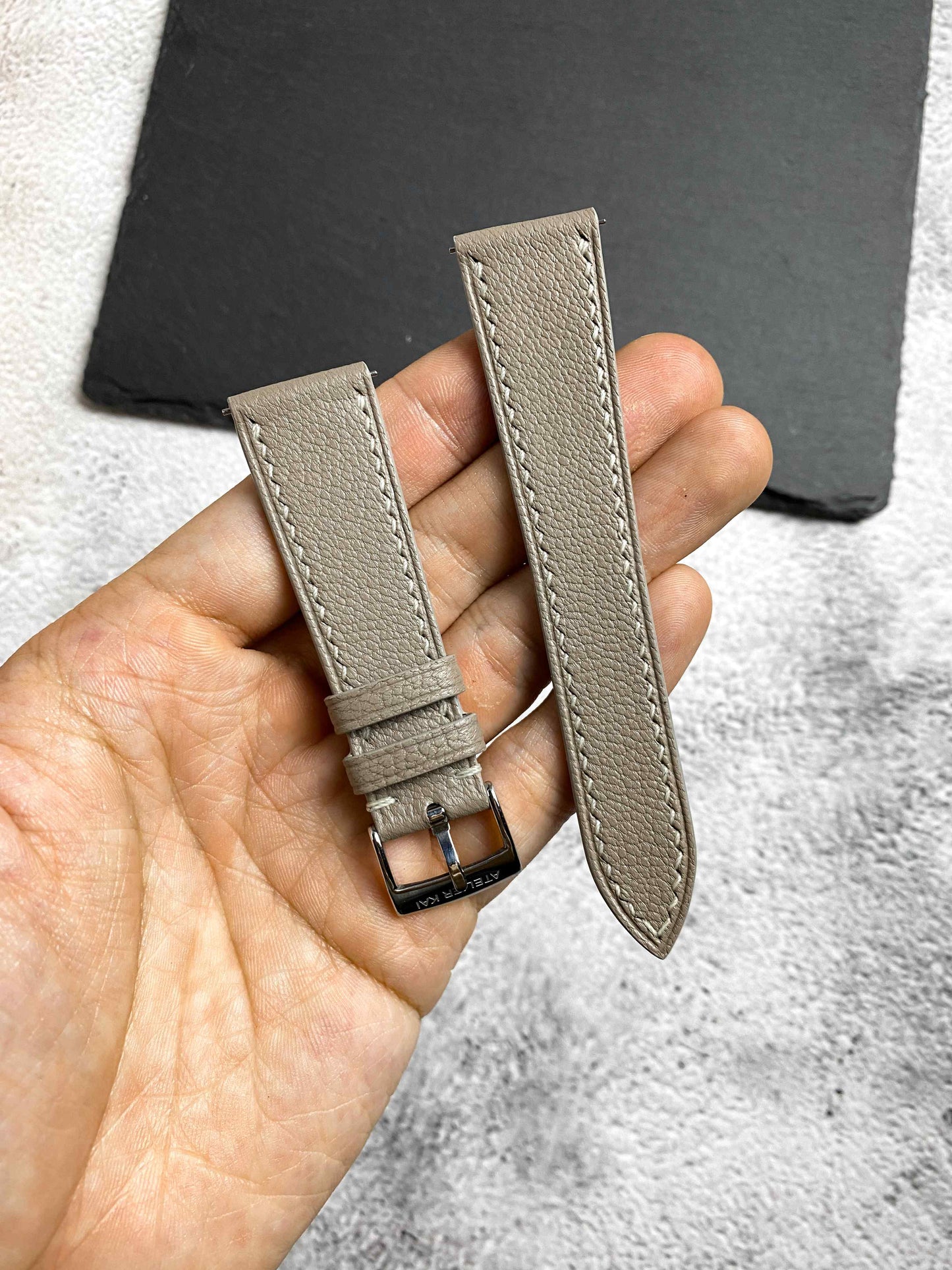 Custom Chèvre Leather Watch Straps