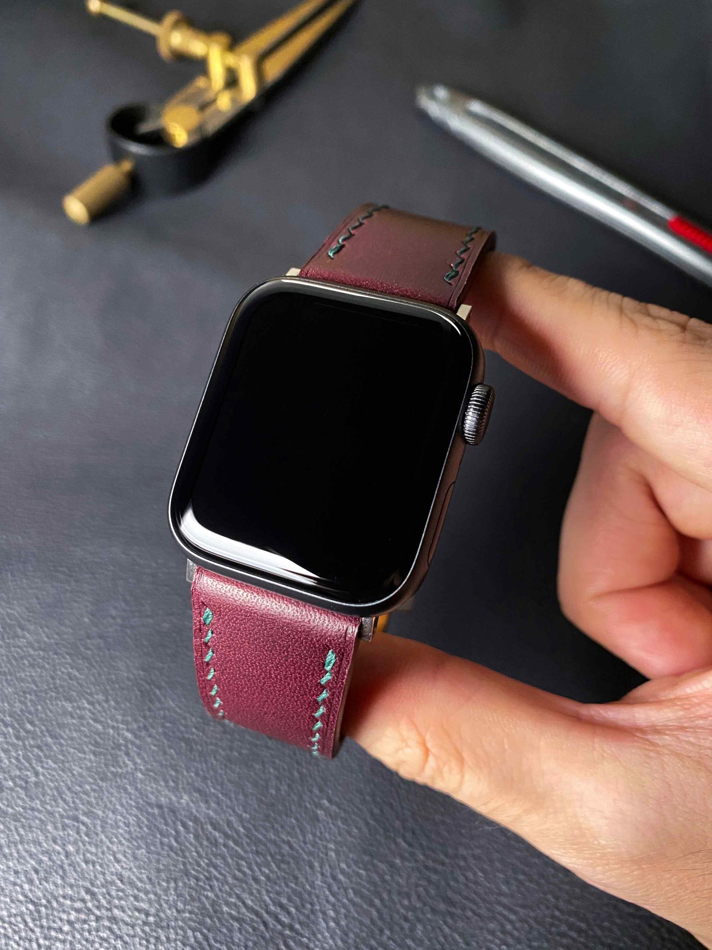 Bordeaux Buttero for Apple Watch